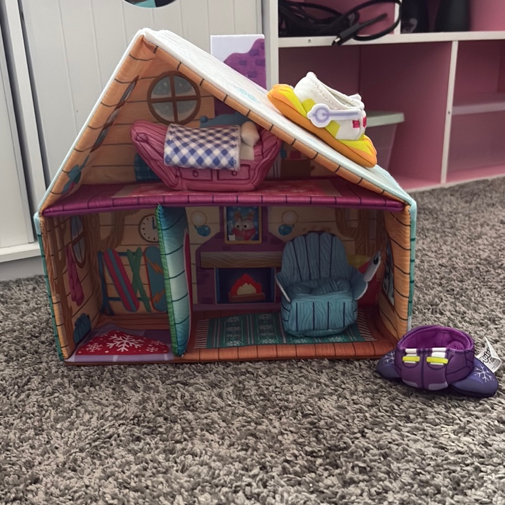 Squishmallows Purple and Blue Action Figures Playset
